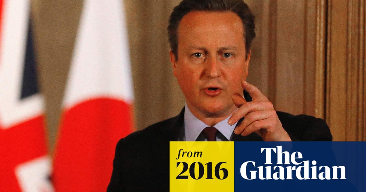 David Cameron: Donald Trump deserves respect