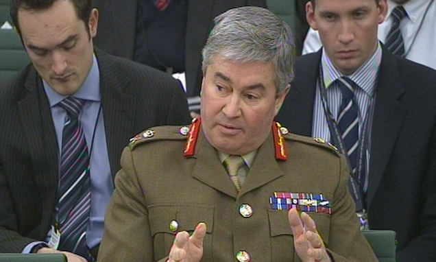 Britain's 'withered' armed forces can NOT defend us, ex-defence chief